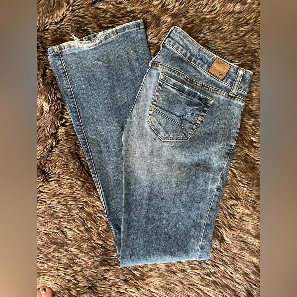 American Eagle Jeans Size 6 Long Bootcut